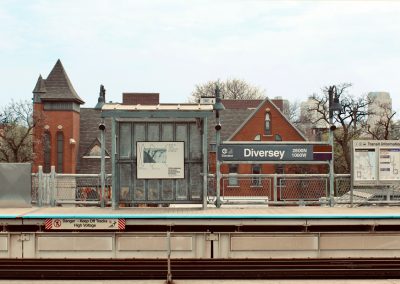 Diversey Brown Line Station